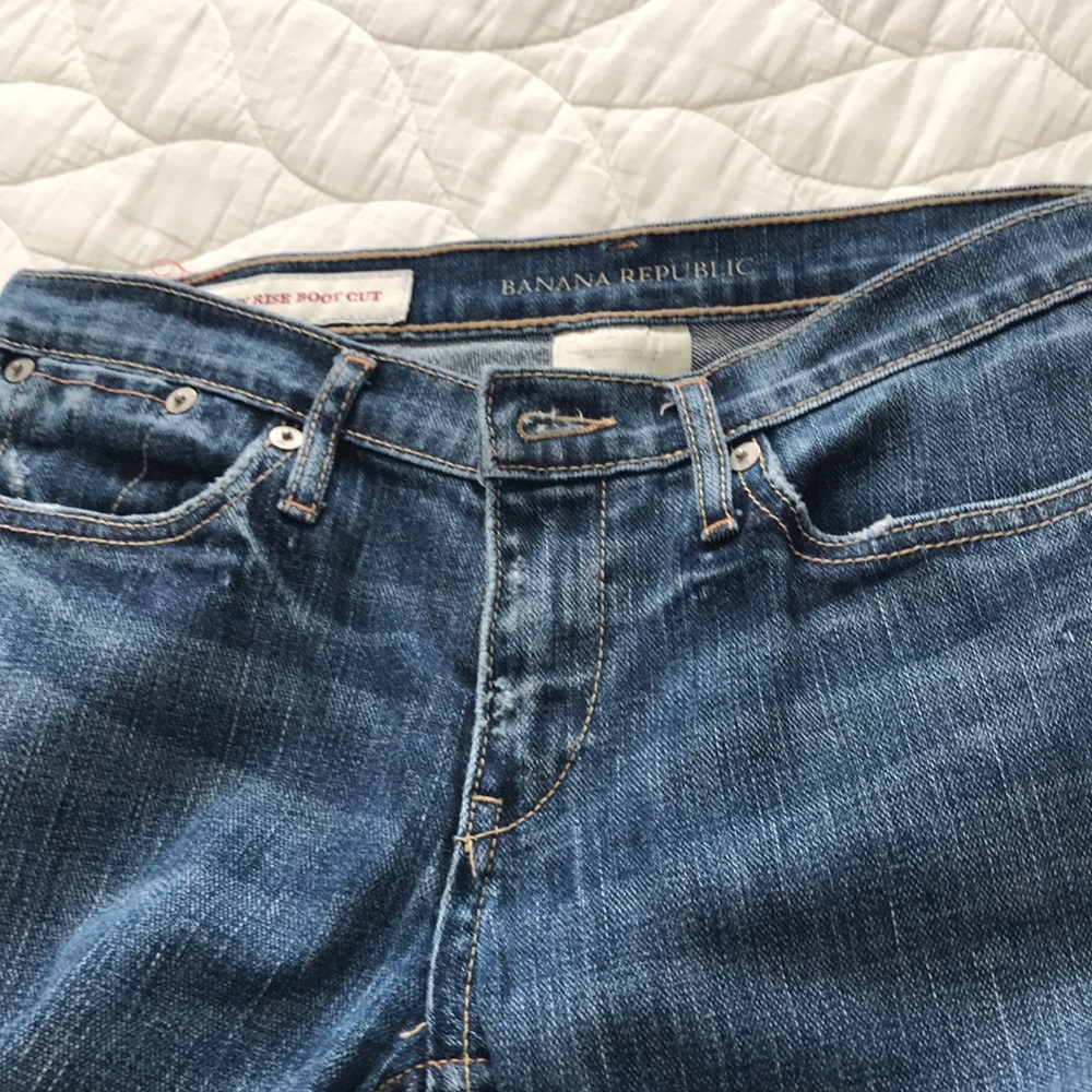 Banana Republic 2 jeans-Capri & low rise boot cut - Picture 6 of 8